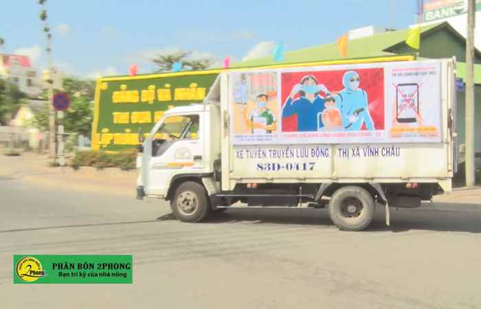 Vĩnh Châu tăng cường tuyên truyền phòng dịch Covid-19