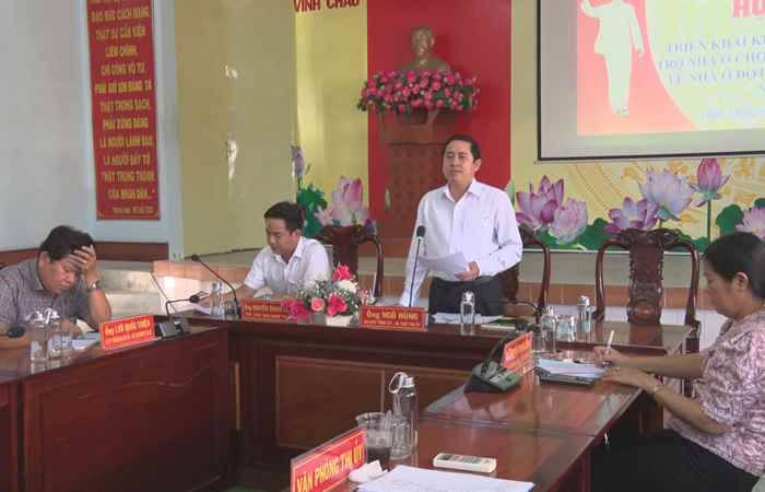 Vĩnh Châu triển khai kế hoạch phân bổ nhà ở cho hộ nghèo đợt 2 năm 2022