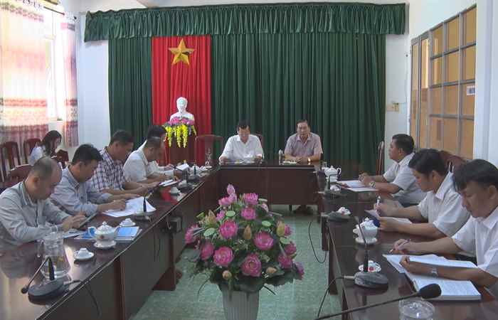 Vĩnh Châu: UBND thị xã làm việc với Sở Công Thương Sóc Trăng để thực hiện Kế hoạch kích cầu tiêu dùng nội địa  