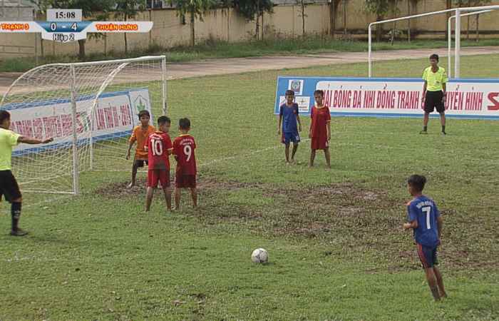 Vòng bảng Bóng đá Nhi đồng tranh CUP STV Đội An Thạnh 3 Vs Thuận Hưng Hiệp 2 29-06-2019