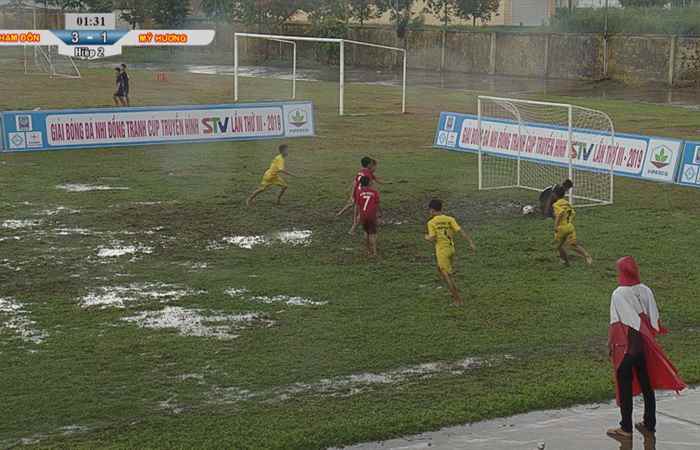 Vòng bảng Bóng đá Nhi đông tranh CUP STV Đội Tham Đôn Vs Mỹ Hương hiệp 2 22-06-2019