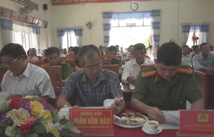 Ngày hội toàn dân bảo vệ an ninh Tổ quốc xã An Hiệp, huyện Châu Thành 