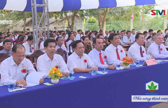 Xã Gia Hòa 2 huyện Mỹ Xuyên được công nhận xã nông thôn mới