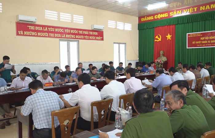 Trần Đề xét duyệt nghĩa vụ quân sự lần 1 năm 2024